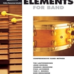 Hal Leonard HL00862582 Essential Elements for Band - Percussion/Keyboard Percussion Book 1 with EEi