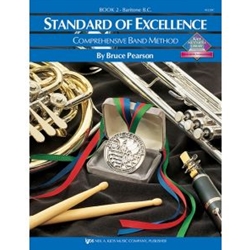 KJOS PW22BC STANDARD OF EXCELLENCE ENHANCED BK 2, BARITONE BC